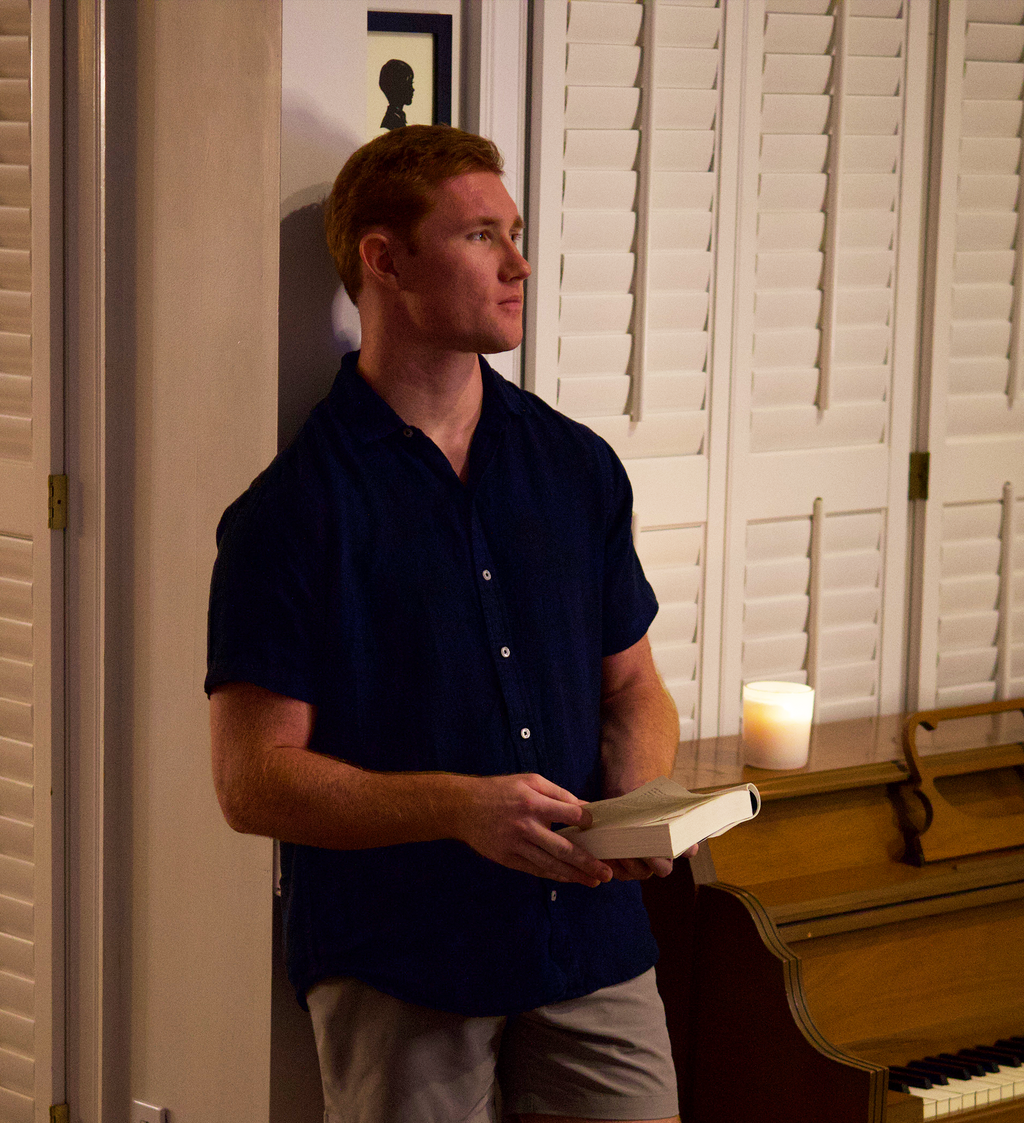 The Deep Ocean Linen Shirt