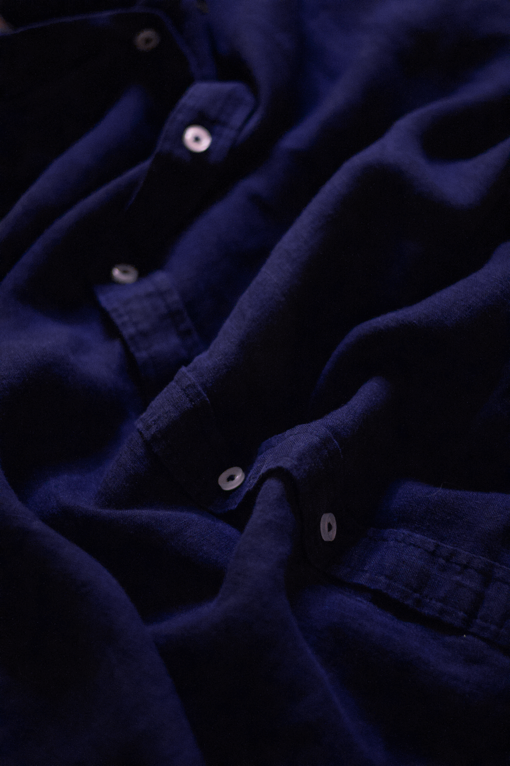 The Deep Ocean Linen Shirt