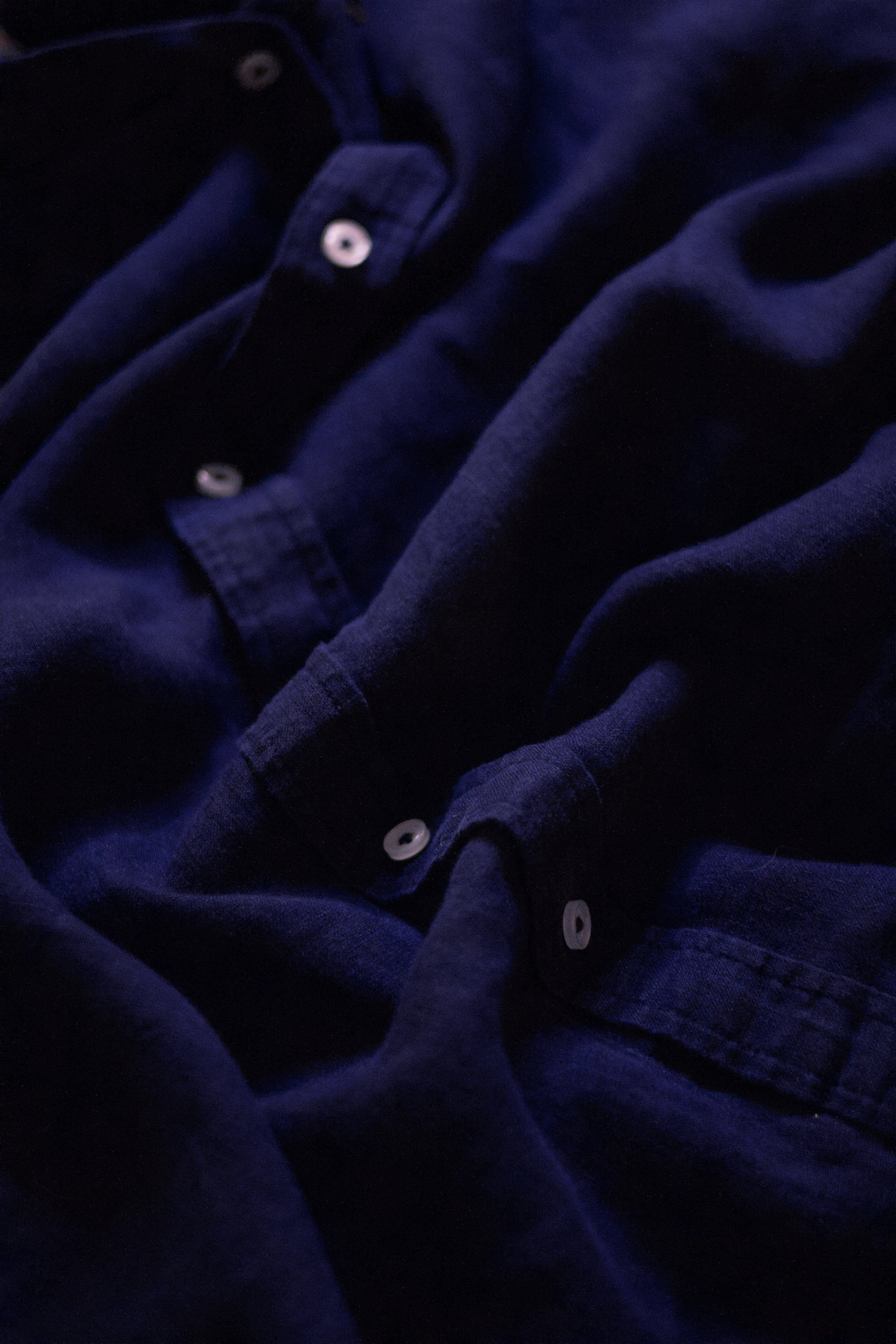 The Deep Ocean Linen Shirt