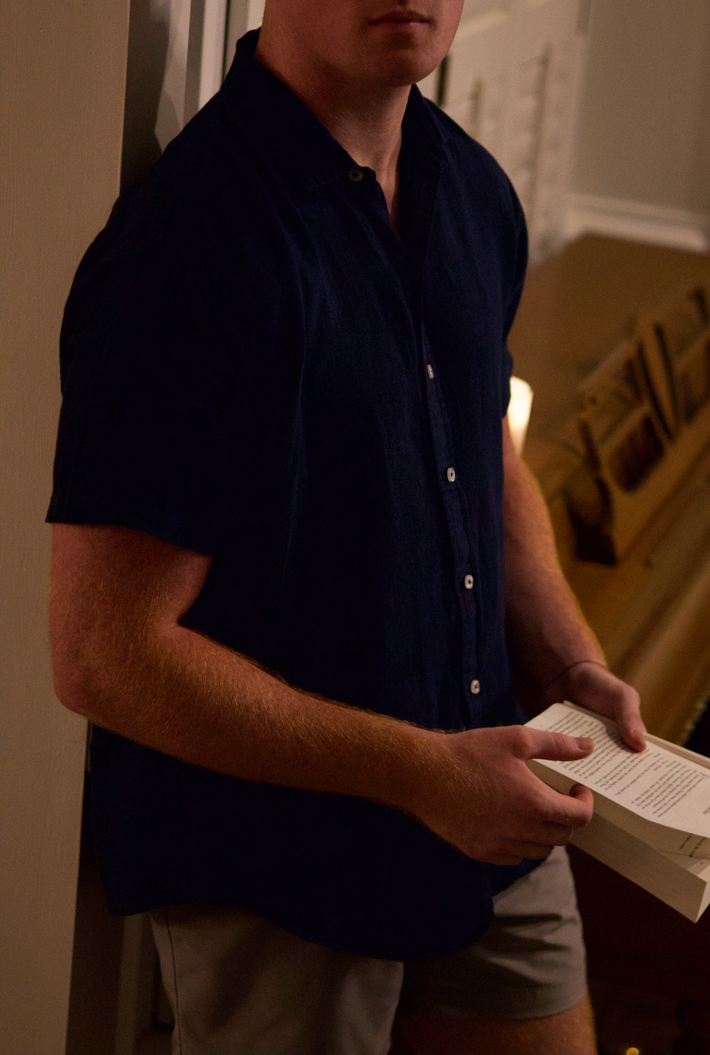 The Deep Ocean Linen Shirt