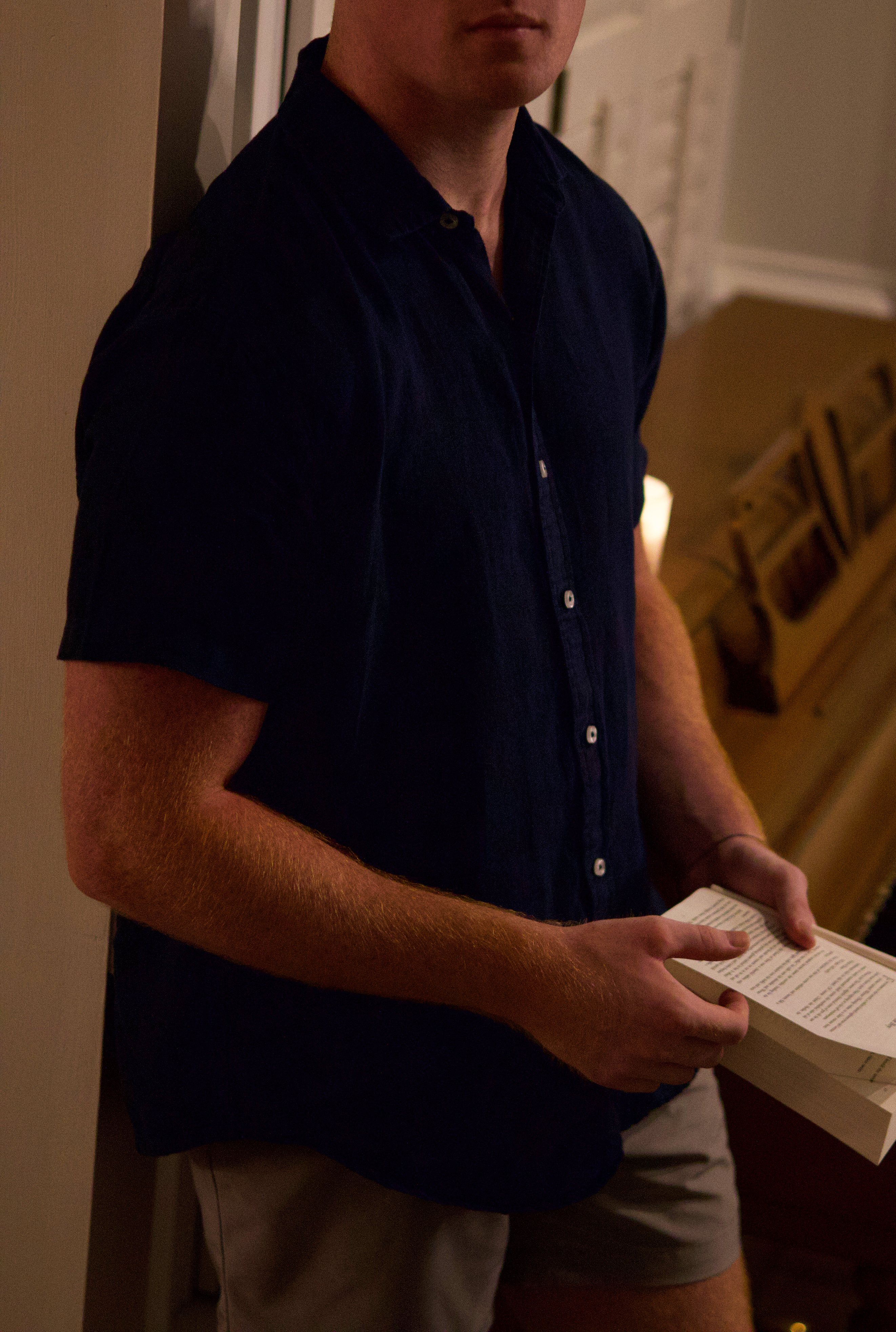 The Deep Ocean Linen Shirt