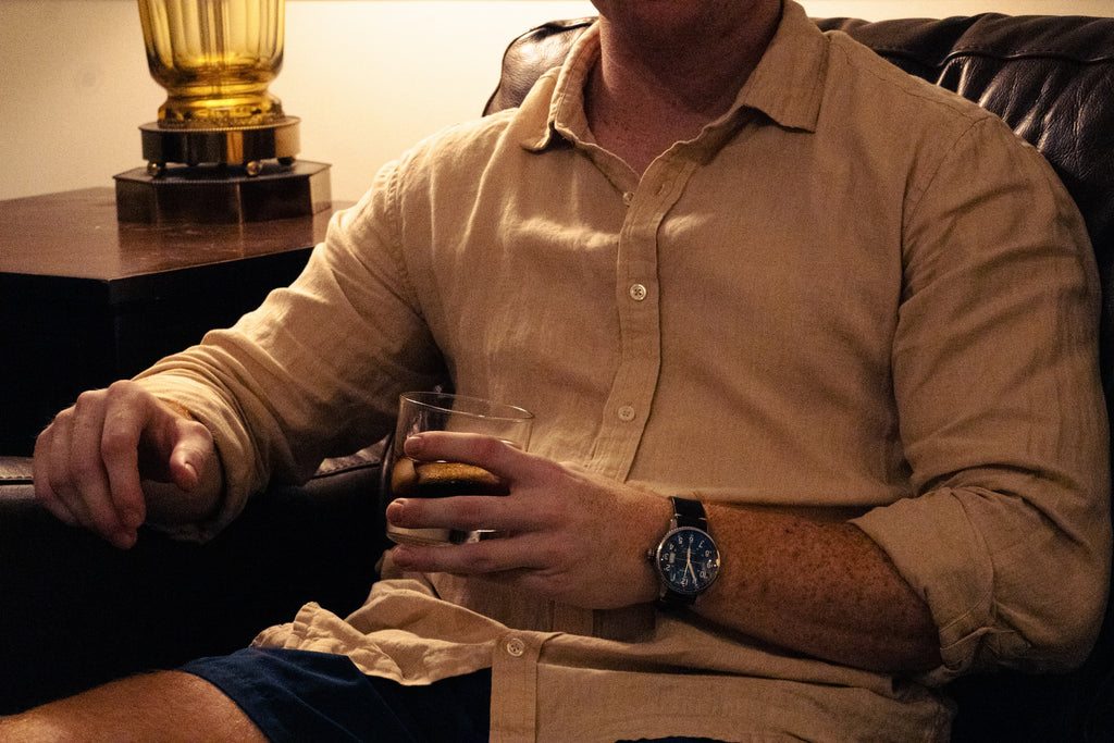 Desert Dune Long Sleeve Linen Shirt