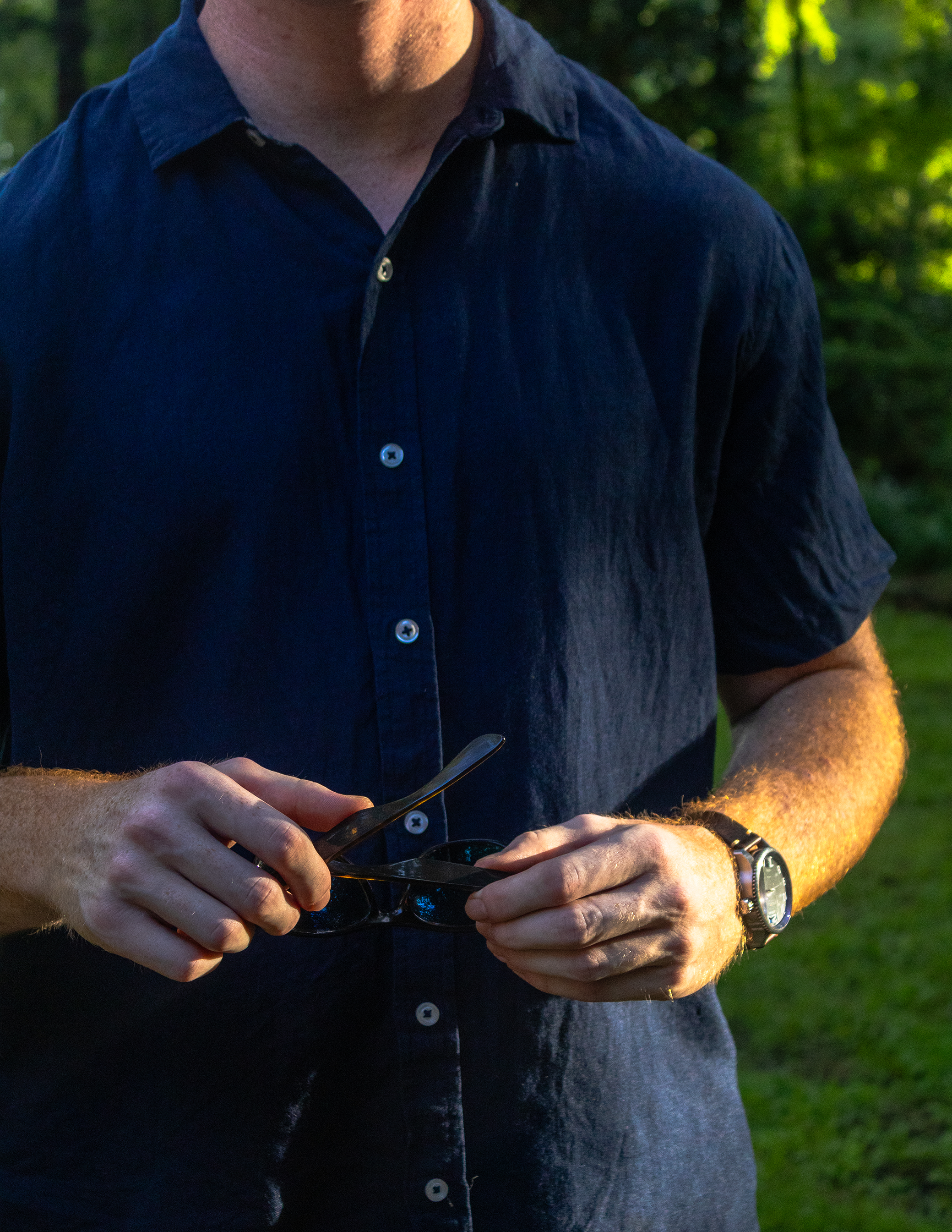 The Deep Ocean Linen Shirt